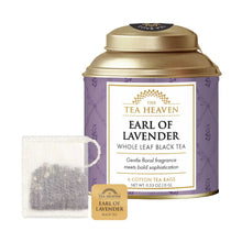 Earl of Lavender Mini Tag Bag Canister