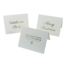 Gold Foiled Enclosure Cards
