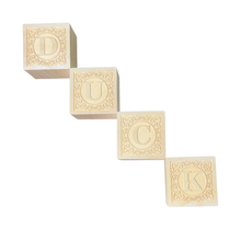 Wooden D-U-C-K Blocks