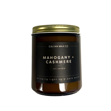 Mahogany + Cashmere Soy Candle